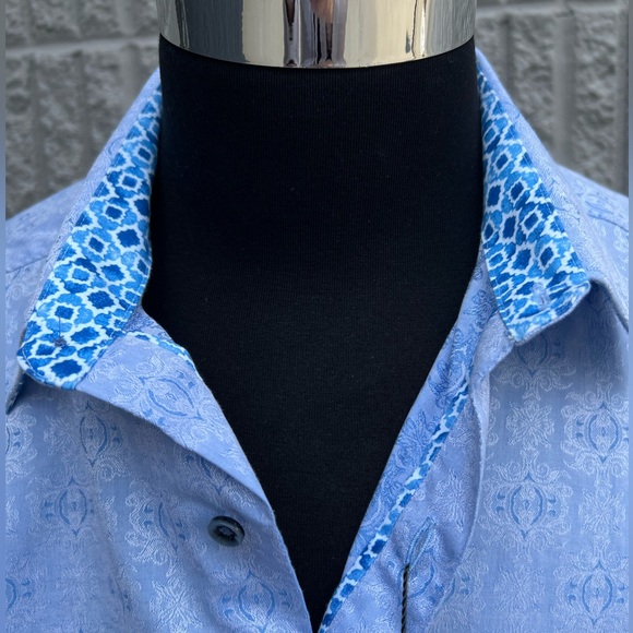 Men’s Robert Graham Dress Shirt NWT - Picture 3 of 10